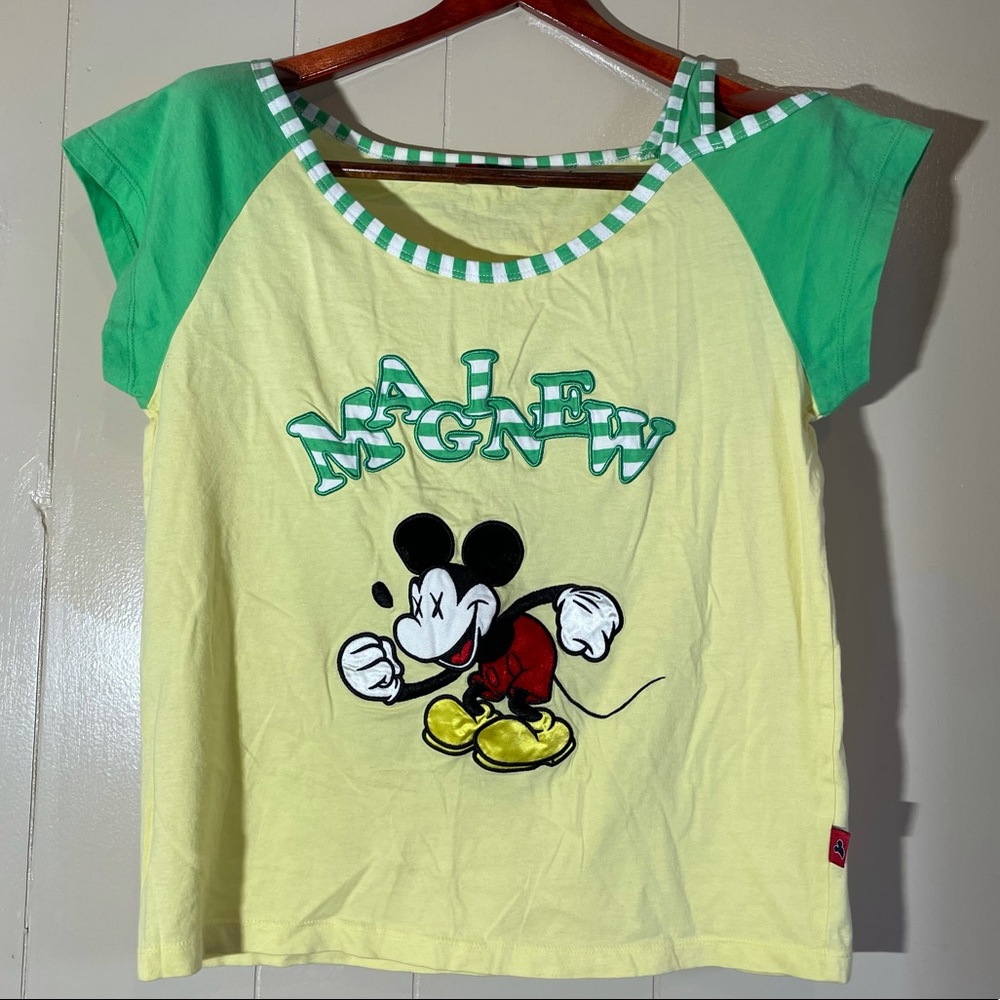 Magi mouse off the shoulder shirt